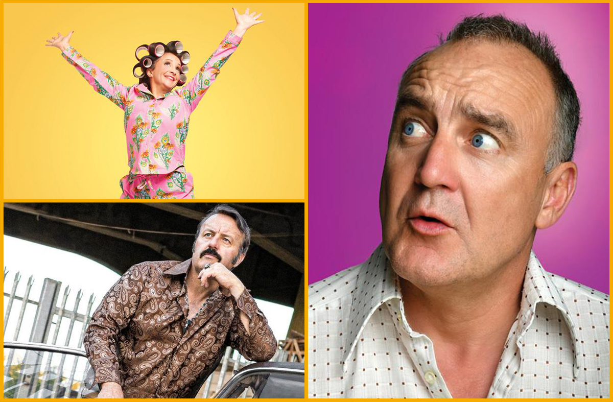 Lucy Porter, Mike Bubbins and Jimeoin 