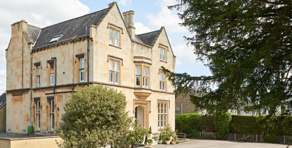 Exterior of Cotswold Grange Hotel, Cheltenham