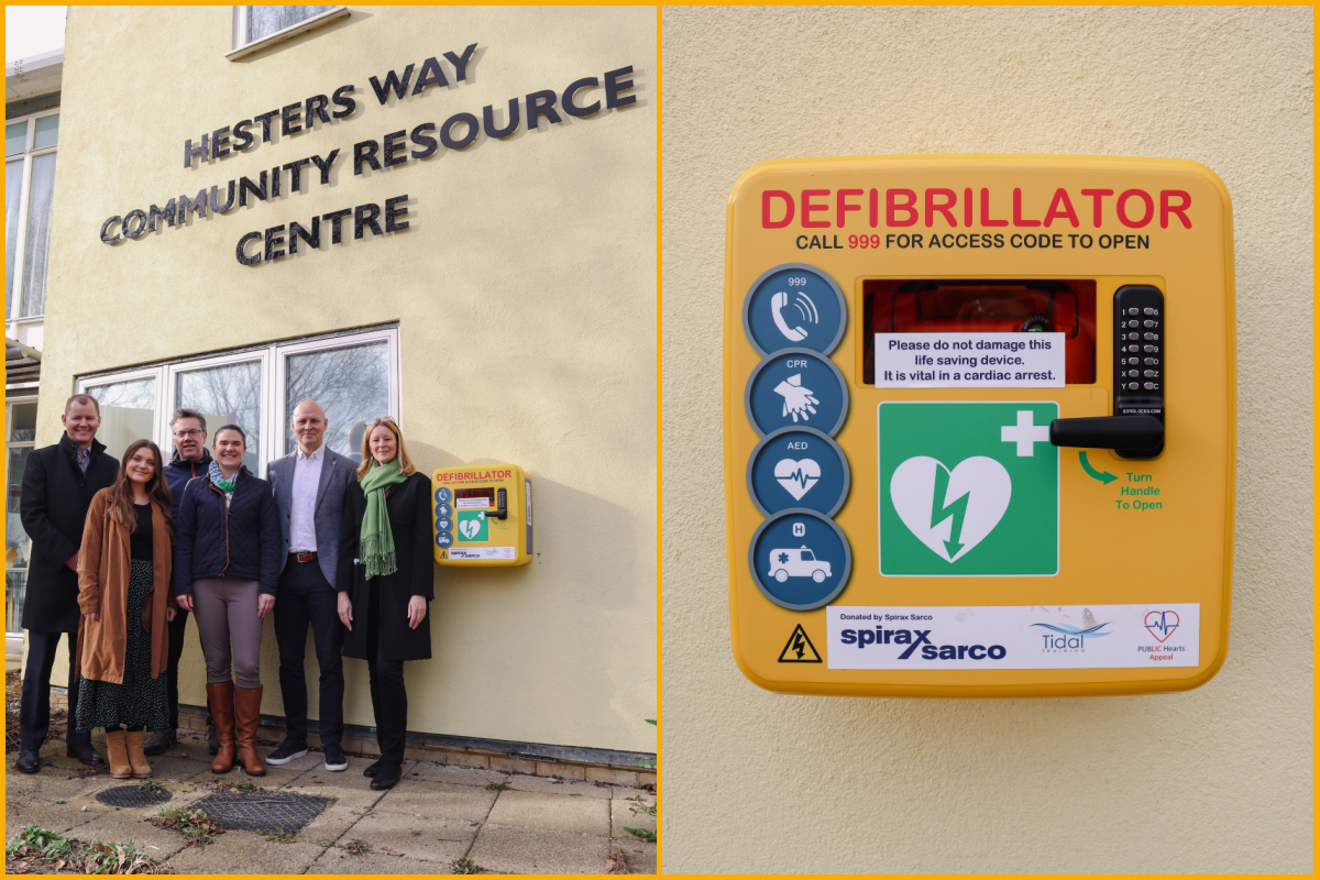 Defib Cheltenham 