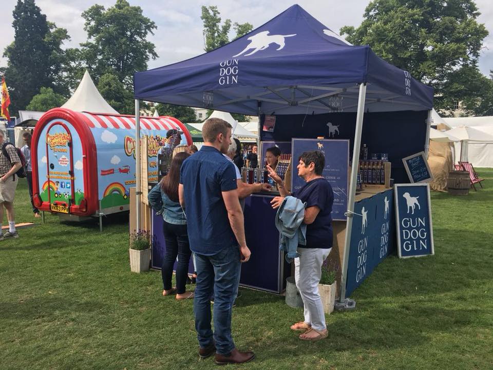 Guests enjoying Cheltenham food & Drink Festival 