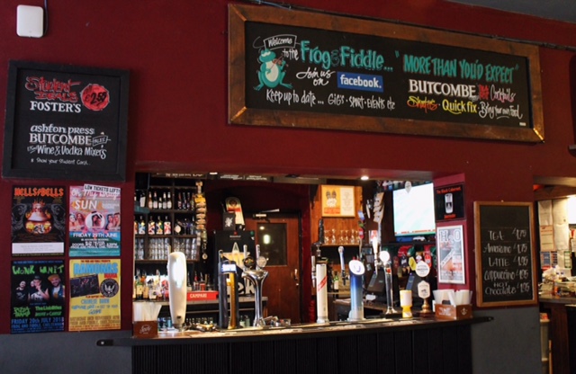 Inside The Frog & Fiddle Cheltenham