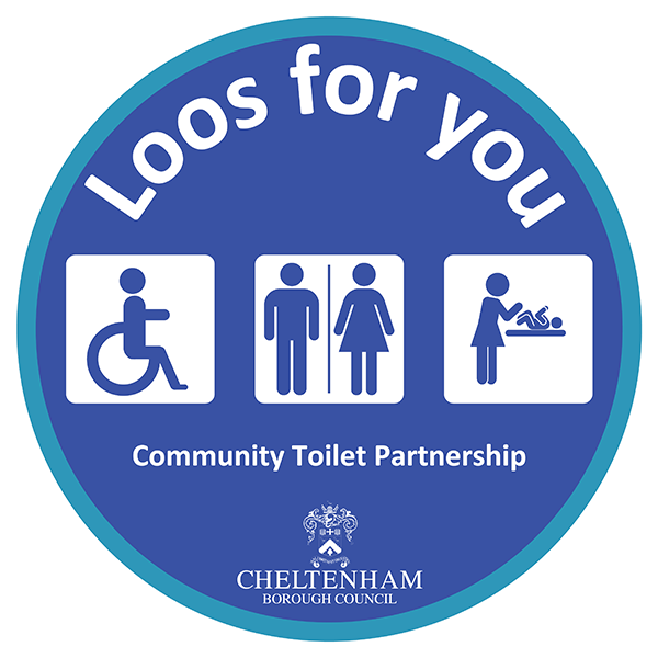 Loos for you. Public toilets to use in Cheltenham