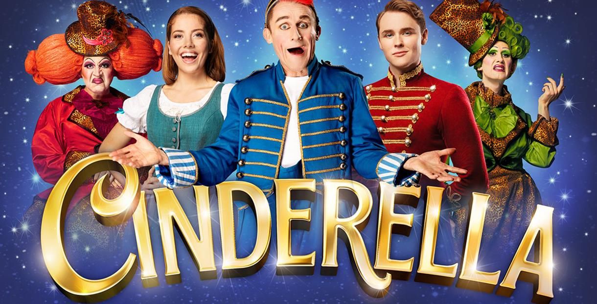 Cinderella pantomime promotional poster