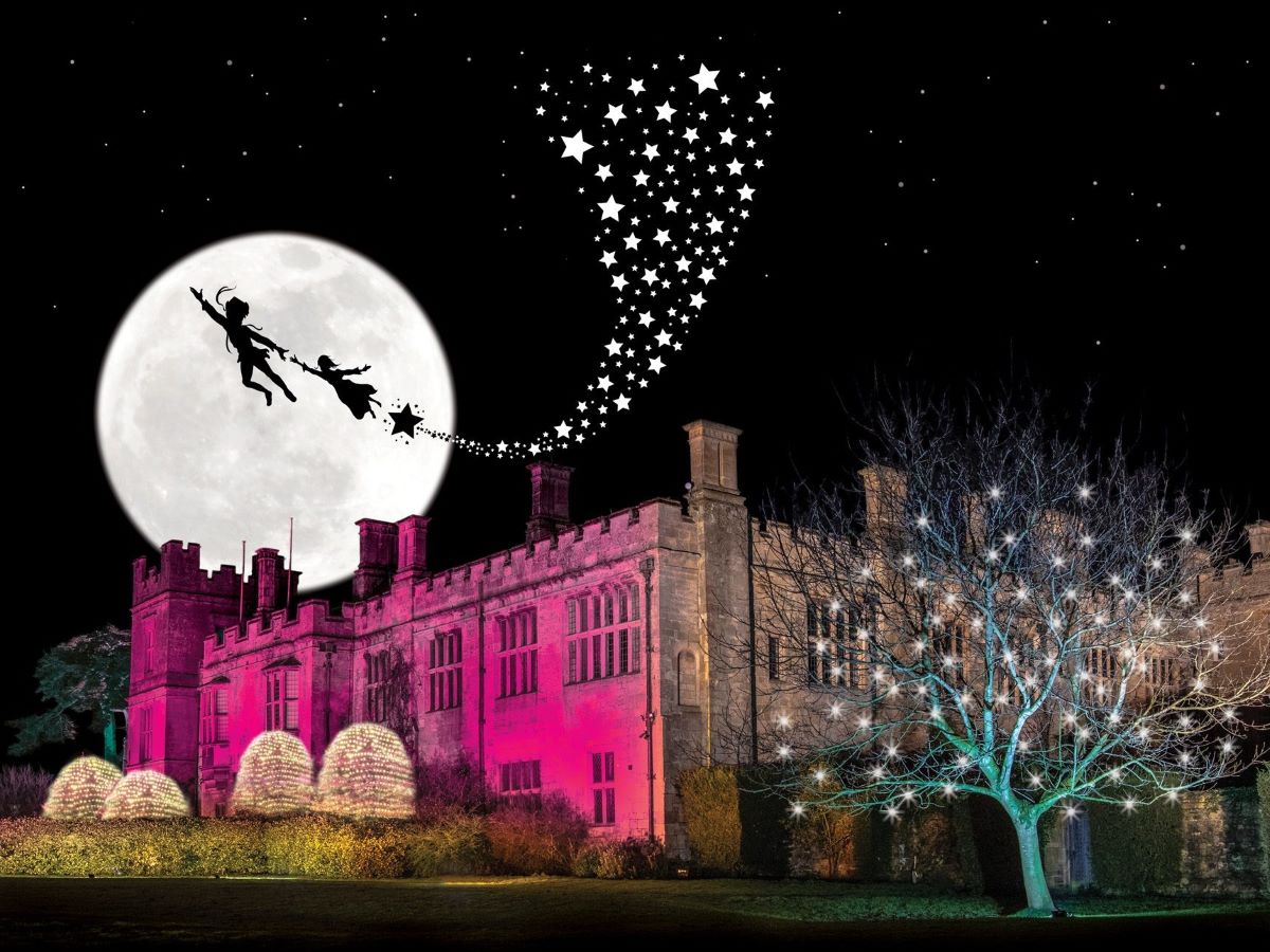 Sudeley Castle Spectacle of Light Peter Pan promotional poster
