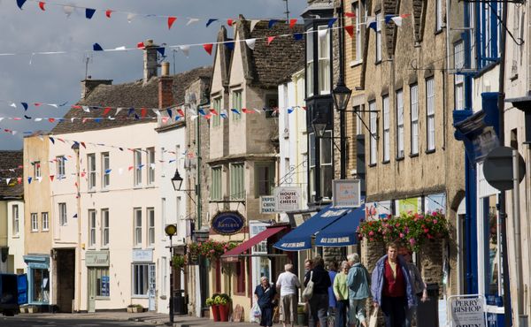 Tetbury in the Cotswolds