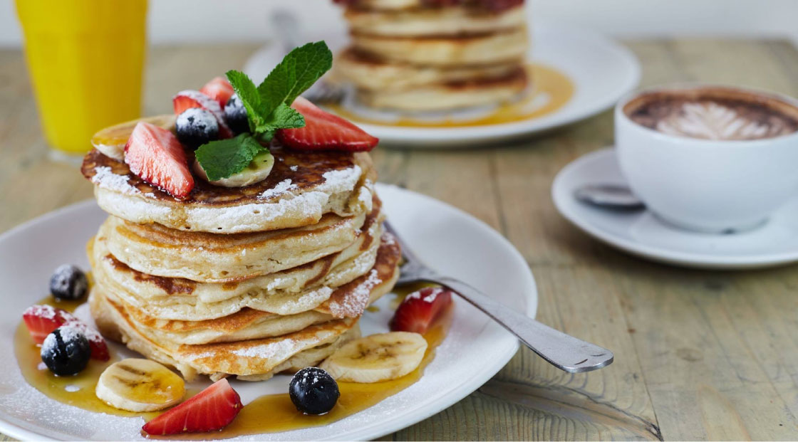 Pancakes at Bills, Cheltenham