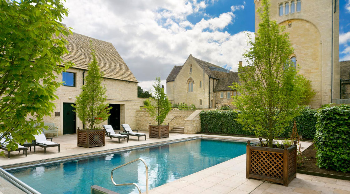 Outdoor pool at Ellenborough Park