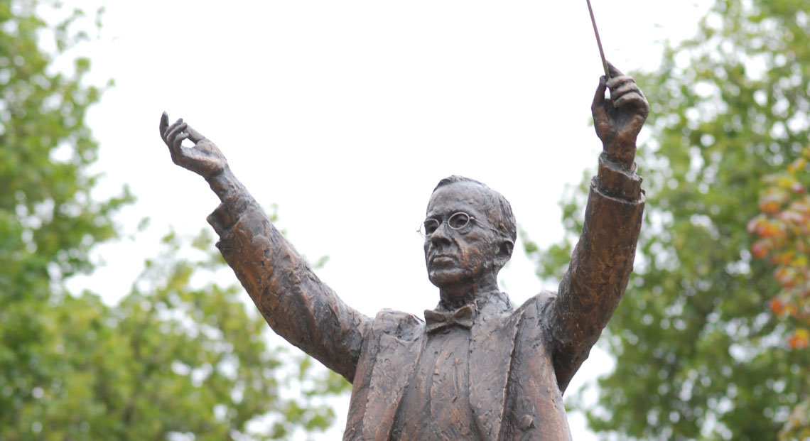 Gustav Holst statue