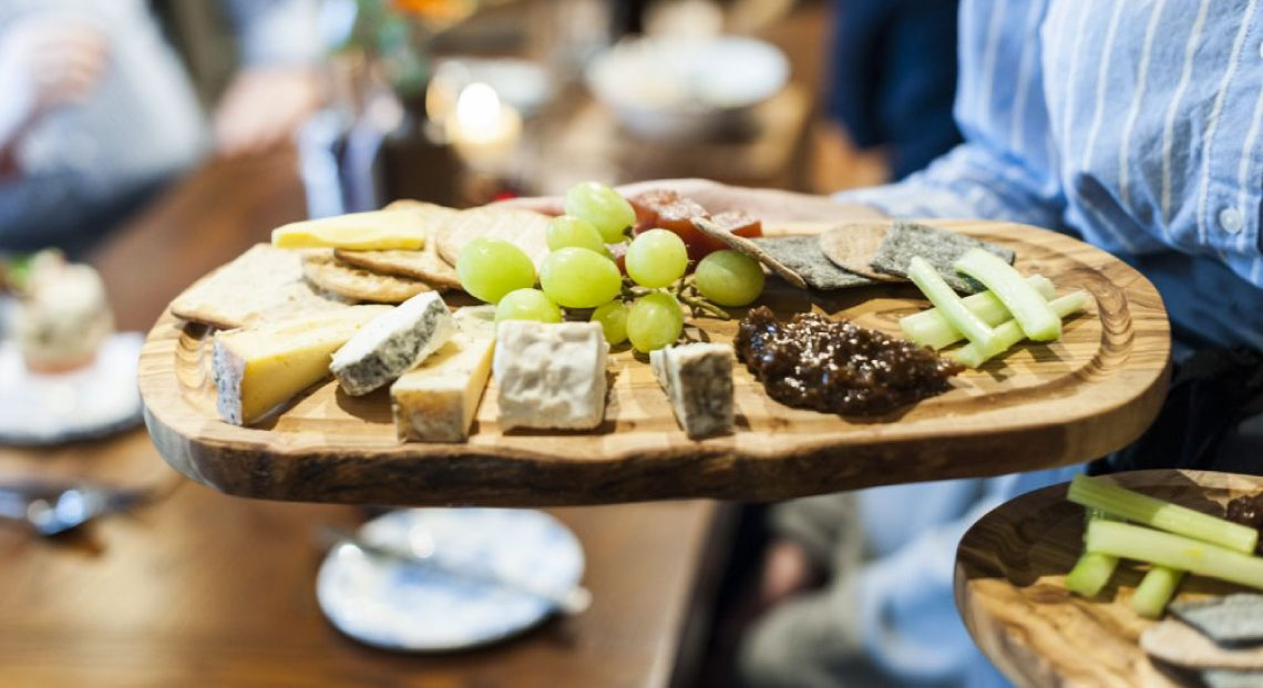 Cheese board The Old Courthouse, Cheltenham