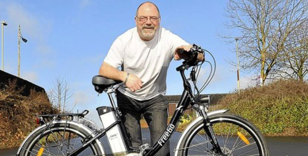 Steve Short, owner of the Bicycle Hub