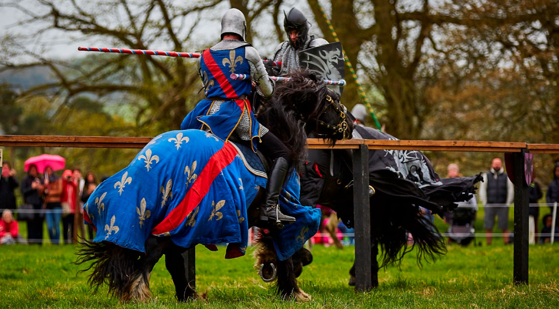 Jousting at Sudeley