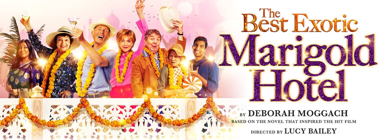 The Best Exotic Marigold Hotel theatre banner