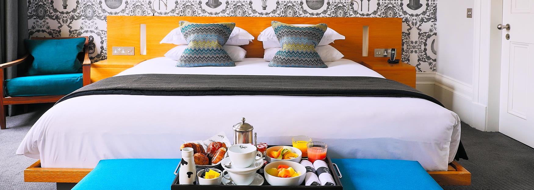 Bedrooms at Malmaison Cheltenham for Delegates attending conferences