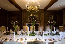 Dining Table setup at Greenway Hotel in Cheltenham