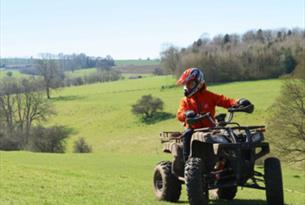 Electric quad biking
