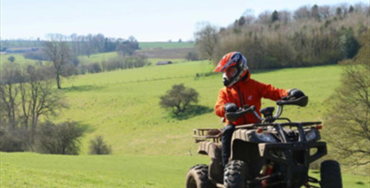 Electric quad biking