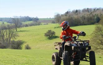 Electric quad biking
