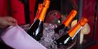 Bottles in ice bucket