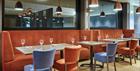 Restaurant tables in Jurys Inn Cheltenham
