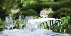 Dining on the Terrace at Cowley Manor