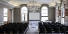 Theatre style setup for meeting in Regency Suite