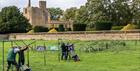 Clay pigeon shooting at Sudeley Castle